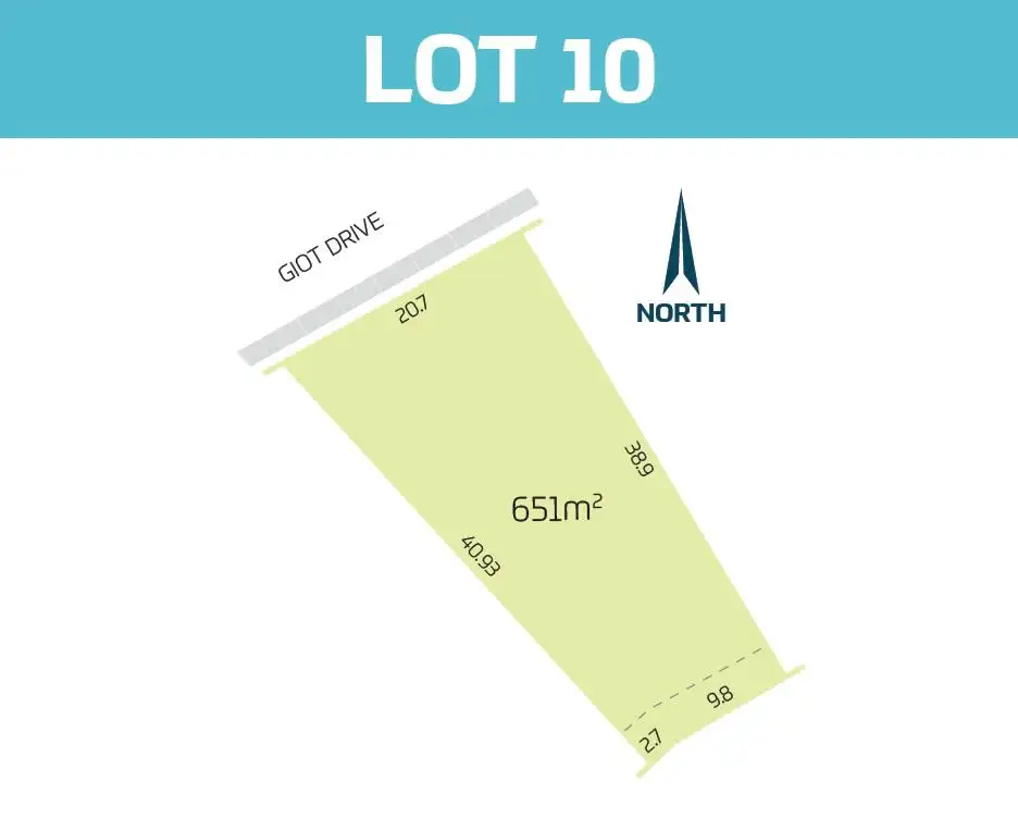 Main view of Homely land listing, LOT 10 Giot Drive, Wendouree VIC 3355