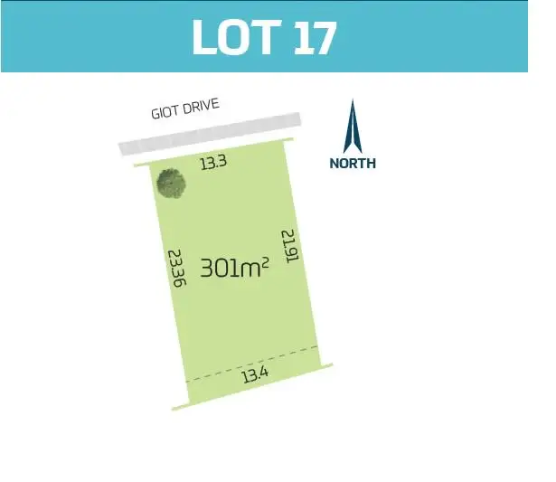 Main view of Homely land listing, LOT 17 Giot Drive, Wendouree VIC 3355