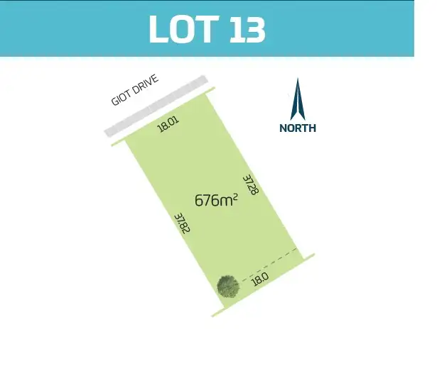 Main view of Homely land listing, LOT 13 Giot Drive, Wendouree VIC 3355