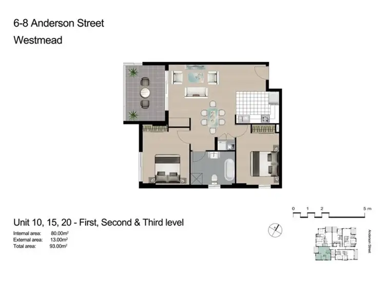 Third view of Homely apartment listing, 6-8 Anderson Street, Westmead NSW 2145