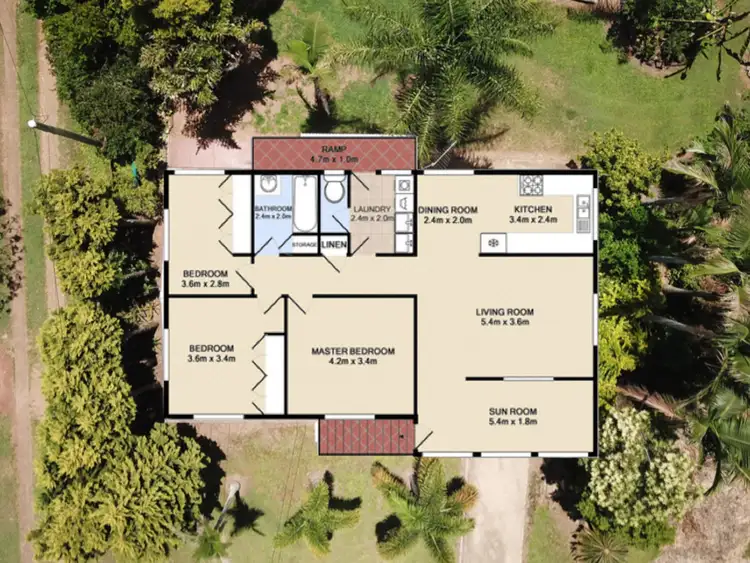 Second view of Homely house listing, 44 Simmons Road, North Ipswich QLD 4305