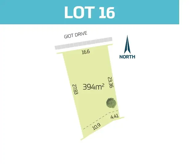 Main view of Homely land listing, LOT 16 Giot Drive, Wendouree VIC 3355