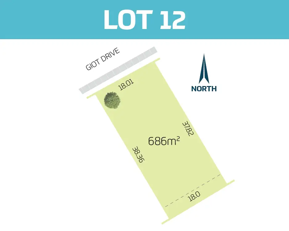 Main view of Homely land listing, LOT 12 Giot Drive, Wendouree VIC 3355
