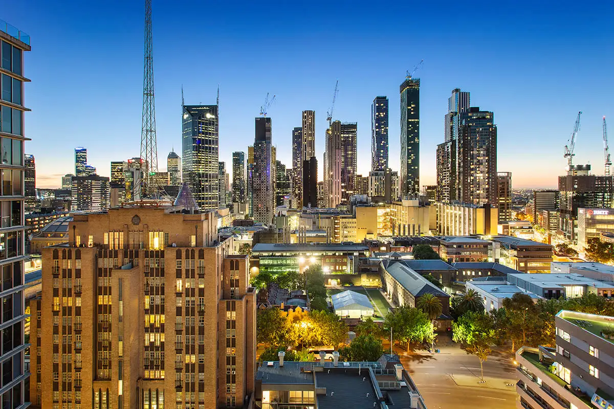 Main view of Homely apartment listing, 1509/33 MacKenzie Street, Melbourne VIC 3000