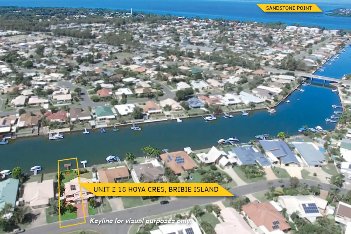 Main view of Homely semi-detached listing, 2/18 Hoya Crescent, Bongaree QLD 4507