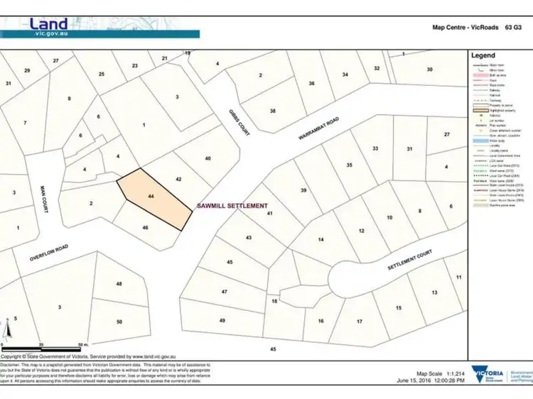 Fifth view of Homely land listing, LOT 57, 44 Warrambat Road, Sawmill Settlement VIC 3723