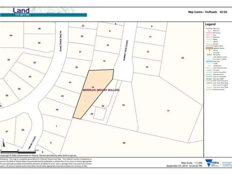 Seventh view of Homely land listing, 14 Summit View Court, Merrijig VIC 3723