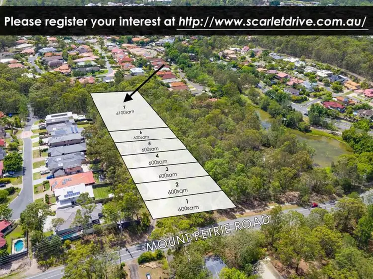 Main view of Homely land listing, LOT 7 Scarlet Drive, Mackenzie QLD 4156