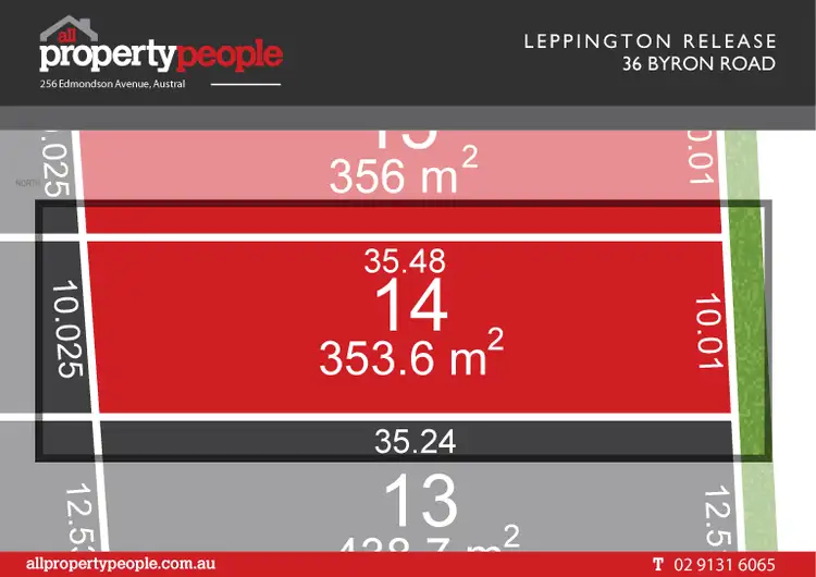 Main view of Homely land listing, LOT 14, 36 Byron Road, Leppington NSW 2179