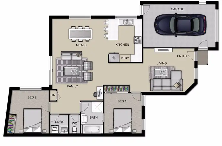 Second view of Homely house listing, 2/7A Kent Street, Sebastopol VIC 3356