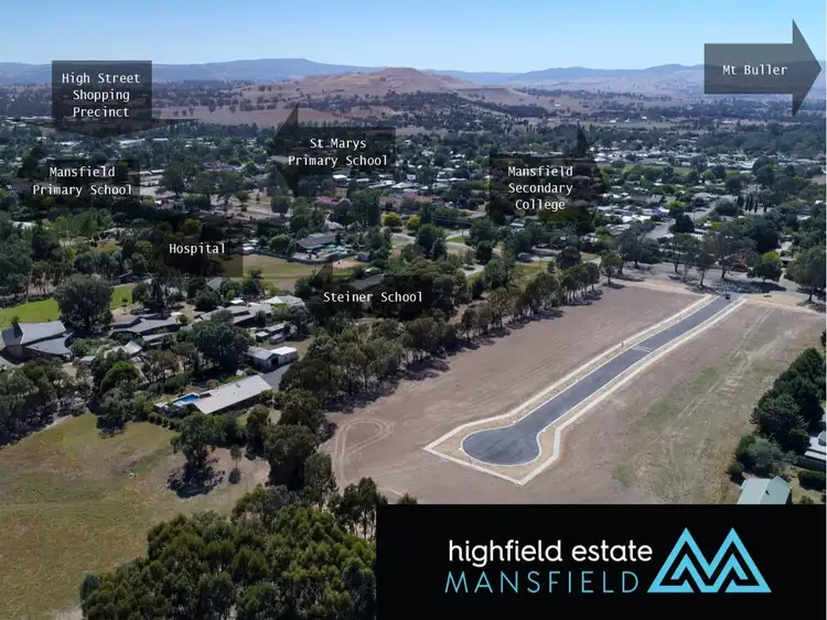 Second view of Homely land listing, LOT 5 Peak Court, Mansfield VIC 3722