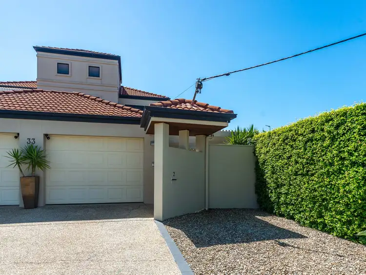 Main view of Homely semi-detached listing, 2/33 Drake Avenue, Paradise Point QLD 4216
