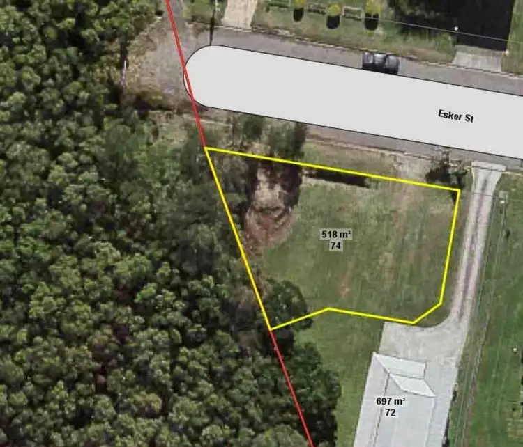 Main view of Homely land listing, 74 Esker Street, Pinkenba QLD 4008