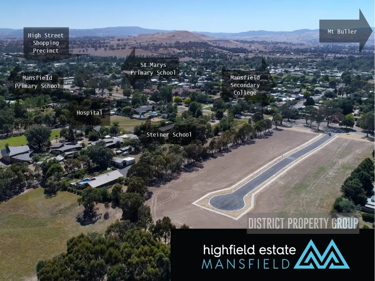 Main view of Homely land listing, LOT 25 Peak Court, Mansfield VIC 3722