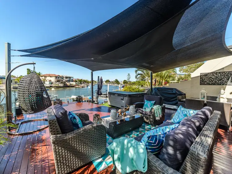 Main view of Homely townhouse listing, 1/55 Hollywell Road, Biggera Waters QLD 4216