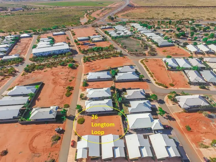 Third view of Homely land listing, 26 Longtom Loop, South Hedland WA 6722