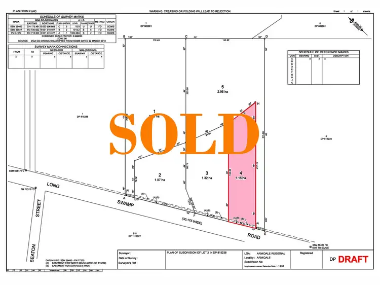 Main view of Homely land listing, LOT 4, 137-159 Long Swamp Road, Armidale NSW 2350