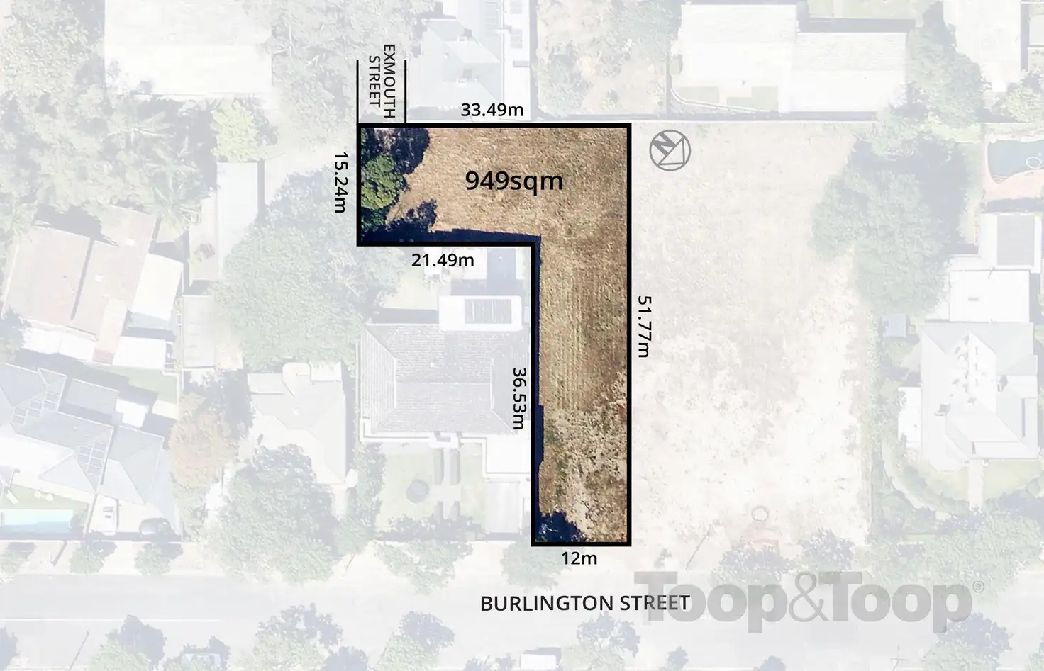 Main view of Homely land listing, 52C Burlington Street, Walkerville SA 5081