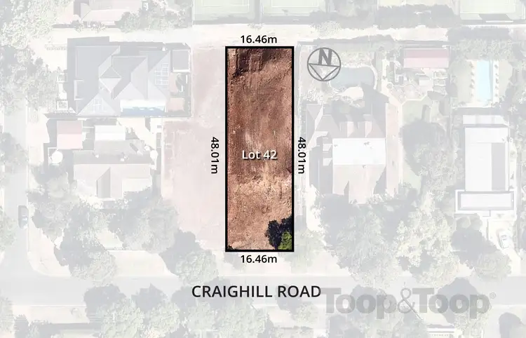 Main view of Homely land listing, LOT Lot 42, 10 Craighill Road, St Georges SA 5064