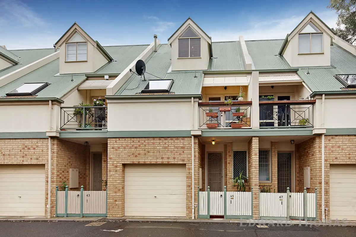 Main view of Homely townhouse listing, 45 McAllister Mews, Kensington VIC 3031