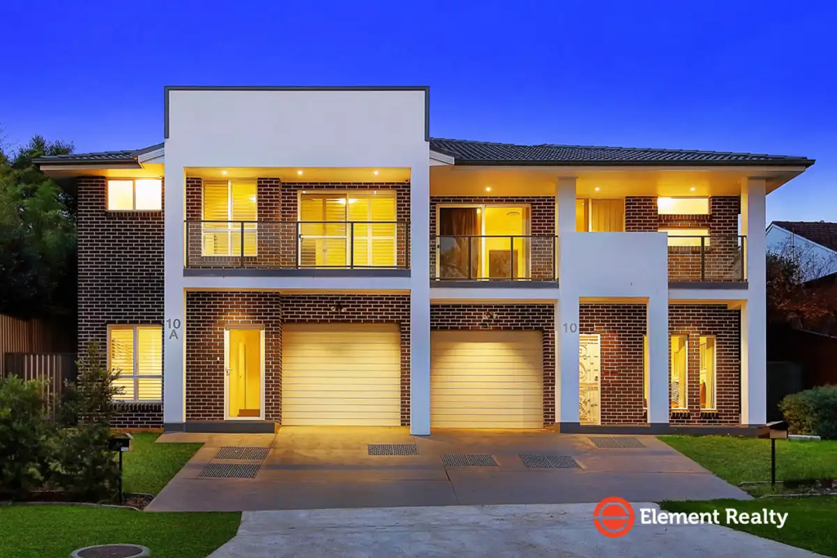 Main view of Homely semi-detached listing, A/10 McArdle Street, Ermington NSW 2115