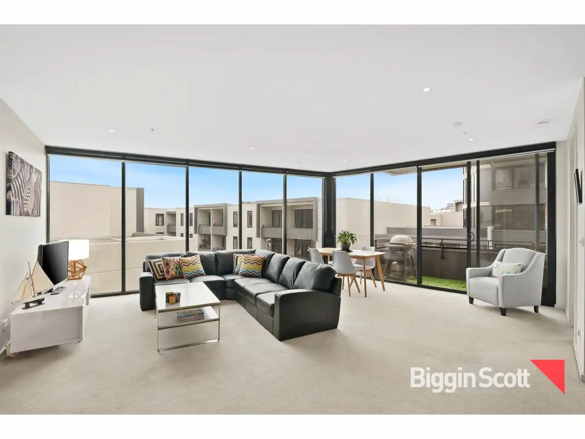 Main view of Homely apartment listing, B605/55 Bay Street, Port Melbourne VIC 3207