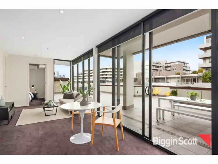 Second view of Homely apartment listing, B410/55 Bay Street, Port Melbourne VIC 3207
