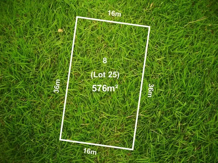 Main view of Homely land listing, LOT 25, 8 Stanford Drive, Traralgon VIC 3844