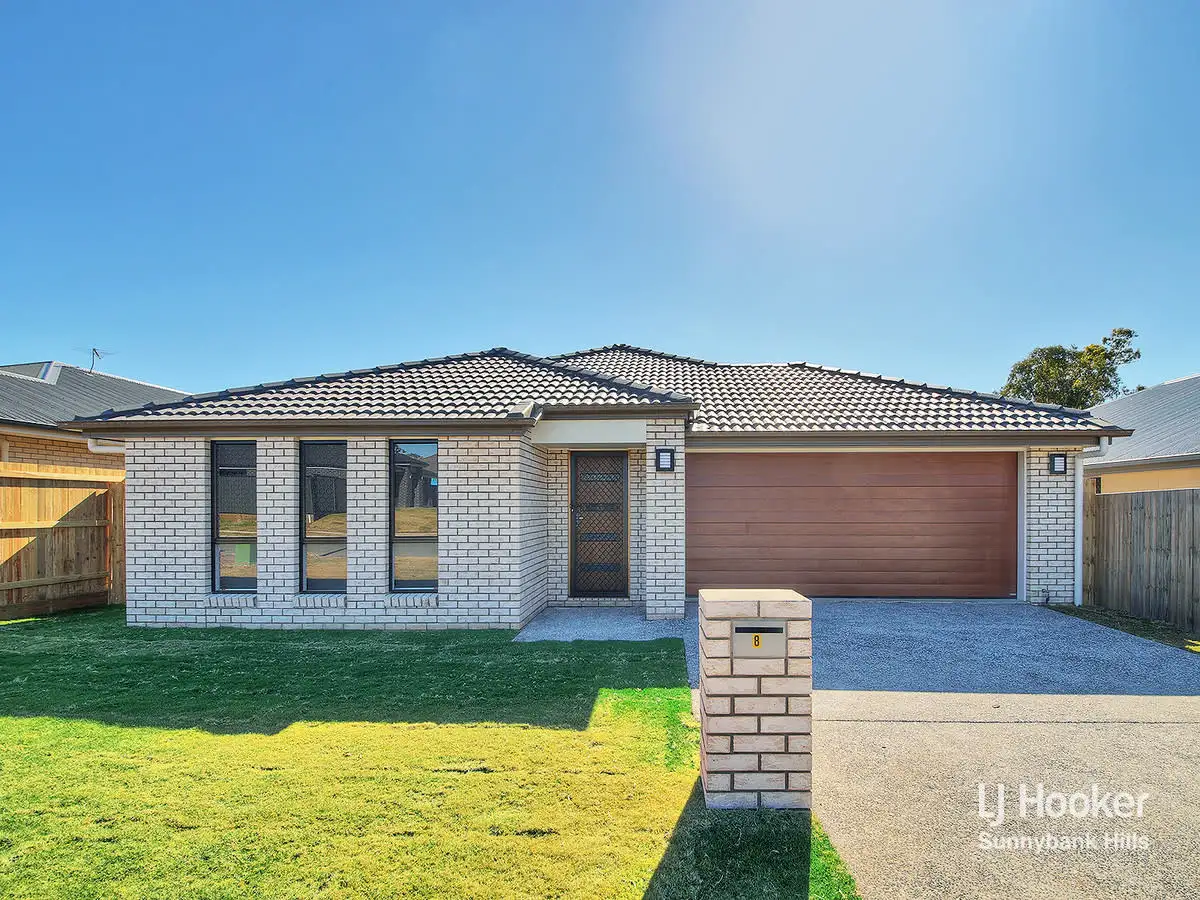 Main view of Homely house listing, 8 Fiveways Circuit, Park Ridge QLD 4125