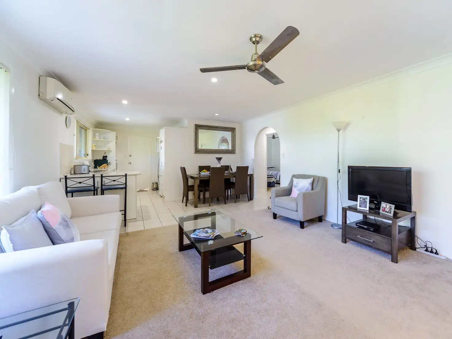 Main view of Homely semi-detached listing, 1/35 Milton Avenue, Paradise Point QLD 4216
