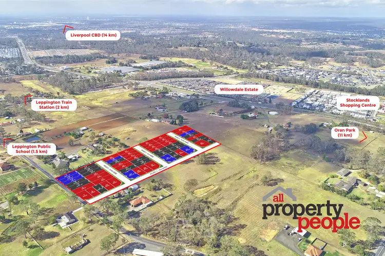 Main view of Homely land listing, LOT 9, 36 Byron Road, Leppington NSW 2179