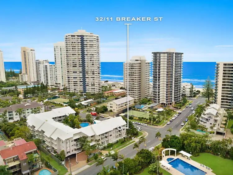 Second view of Homely apartment listing, 32/11 Breaker Street, Main Beach QLD 4217