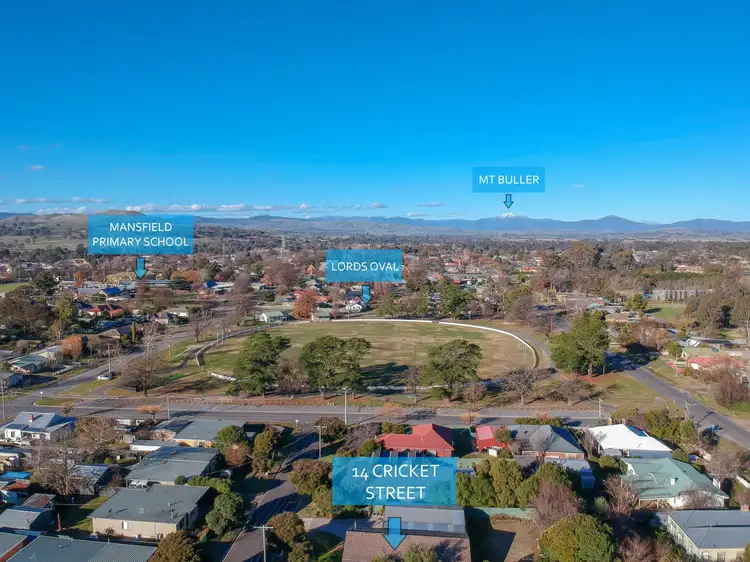 Main view of Homely house listing, 14 Cricket Street, Mansfield VIC 3722