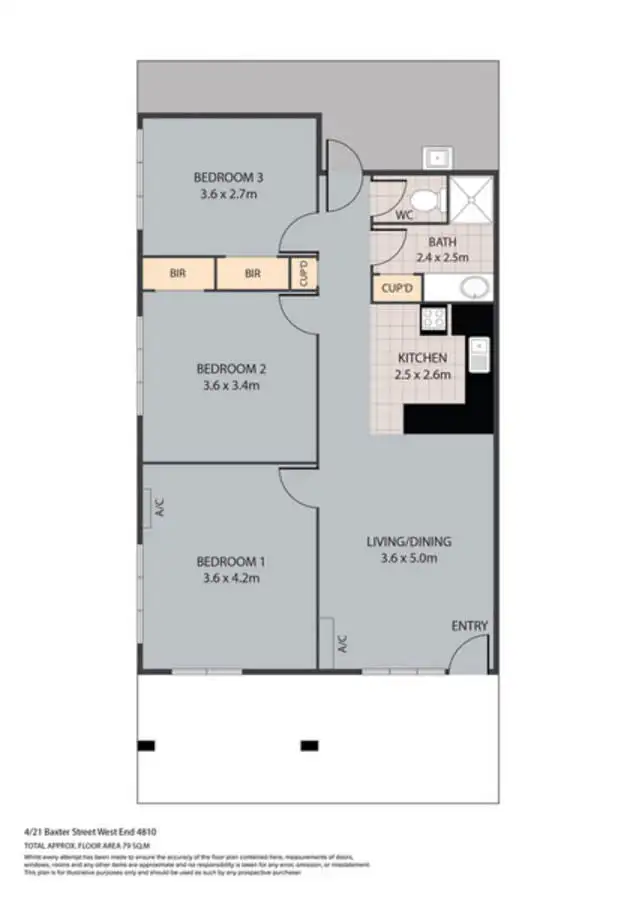 4/21 Baxter Street, West End QLD 4810