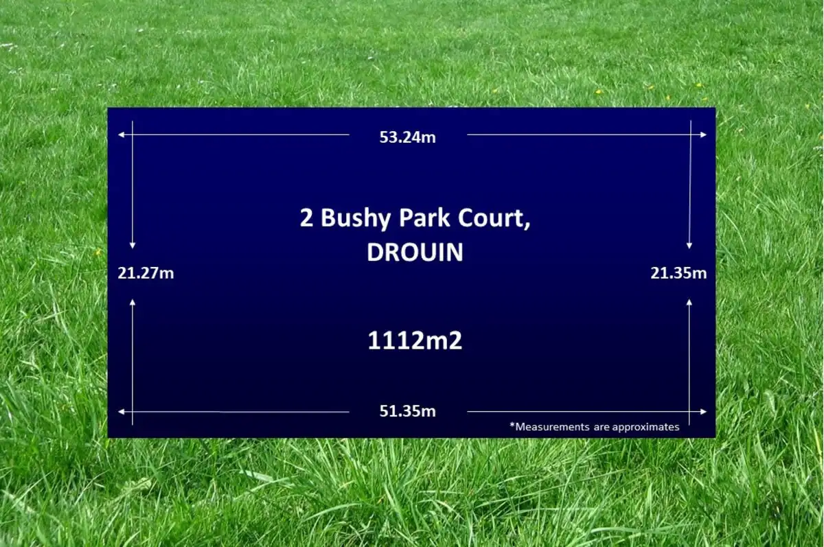 Main view of Homely land listing, 2 Bushy Park Court, Drouin VIC 3818