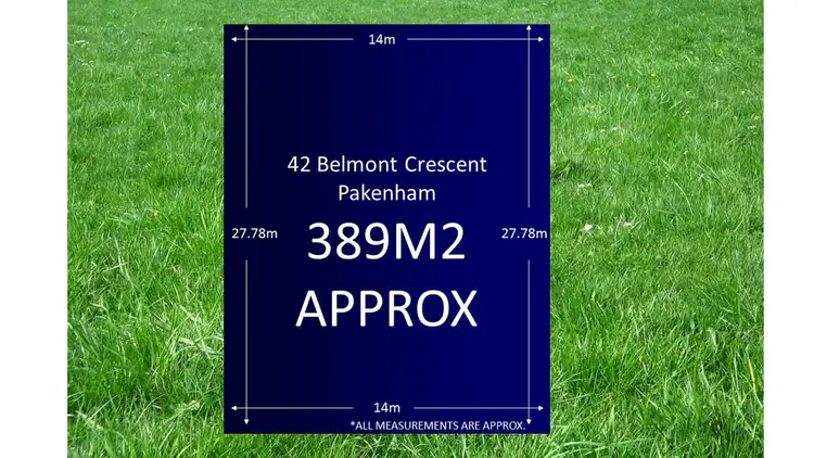 Main view of Homely land listing, 42 Belmont Crescent, Pakenham VIC 3810