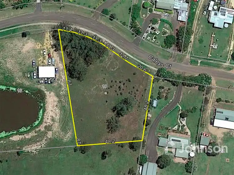 Main view of Homely land listing, 18 Caleys Court, Lockrose QLD 4342