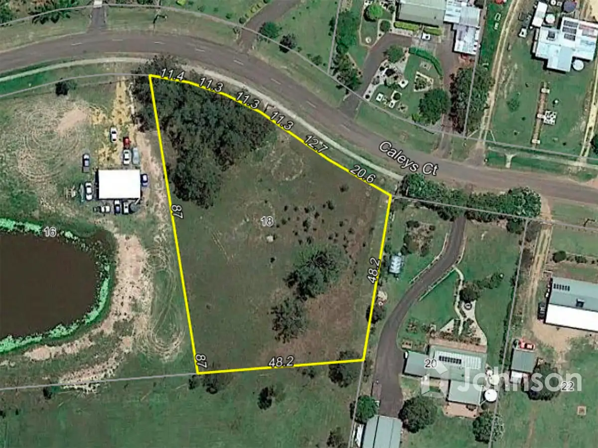 Main view of Homely land listing, 18 Caleys Court, Lockrose QLD 4342