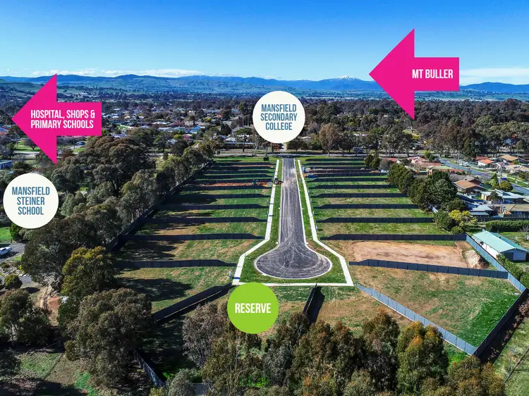 Main view of Homely land listing, LOT 18, Peak Peak Court, Mansfield VIC 3722