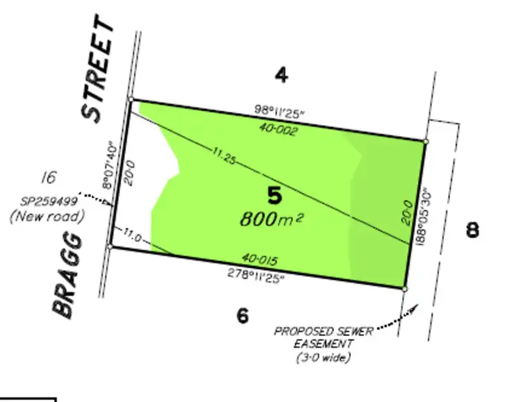 Second view of Homely land listing, LOT 5 Bragg Street, Bundaberg East QLD 4670