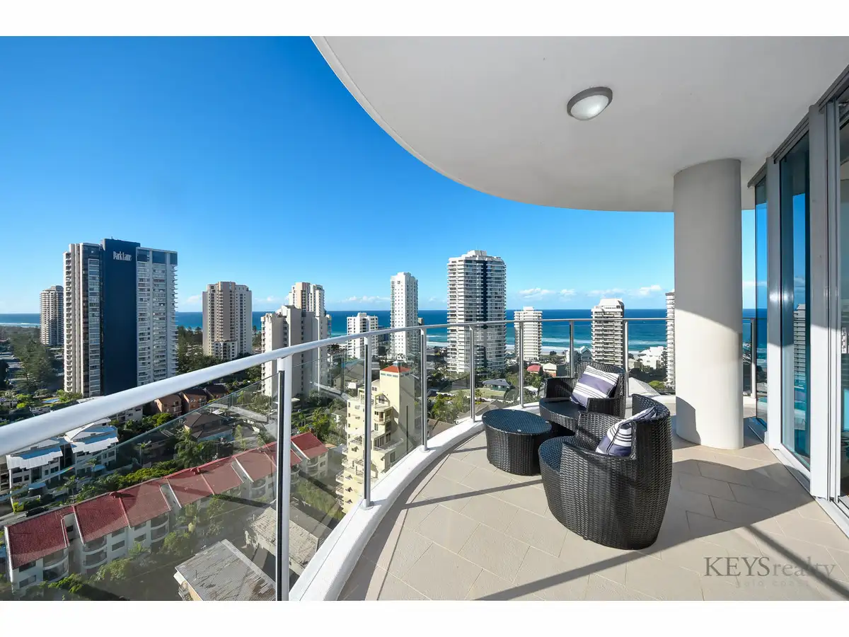 Main view of Homely apartment listing, 1701/25 Breaker Street, Main Beach QLD 4217