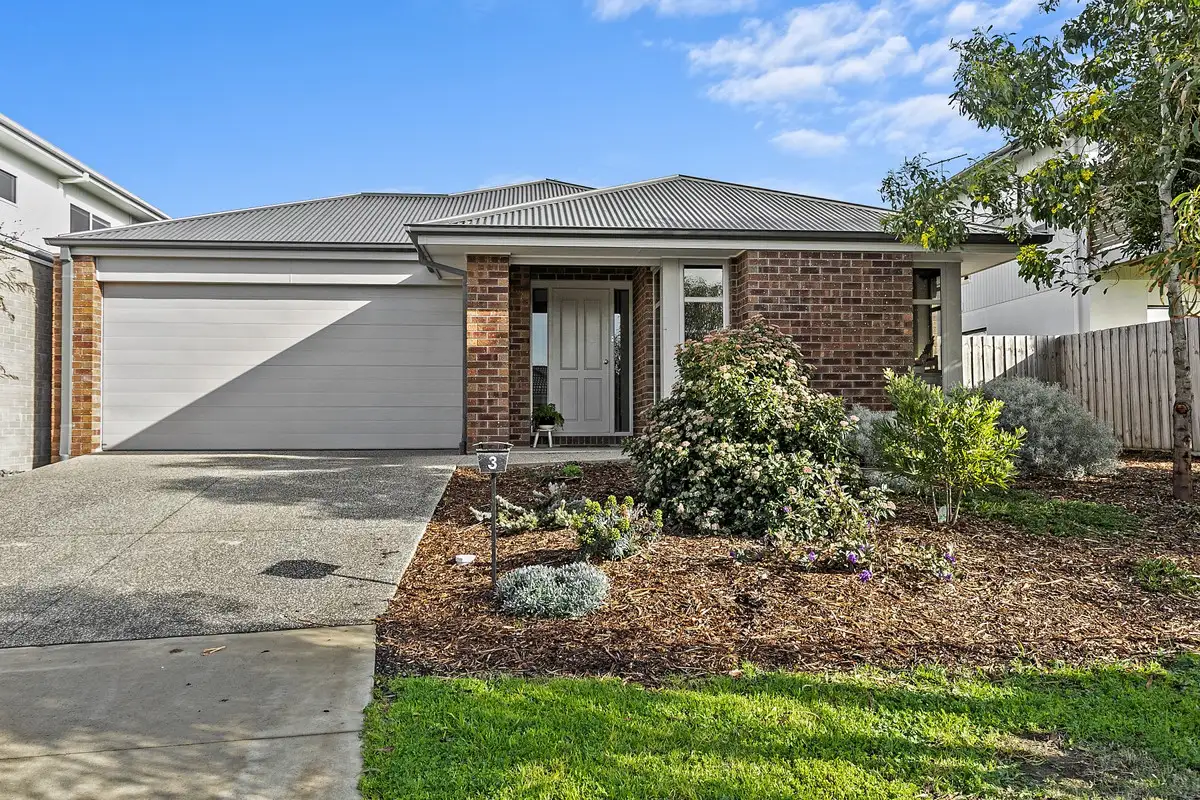 Main view of Homely house listing, 3 Myrtle Court, Torquay VIC 3228