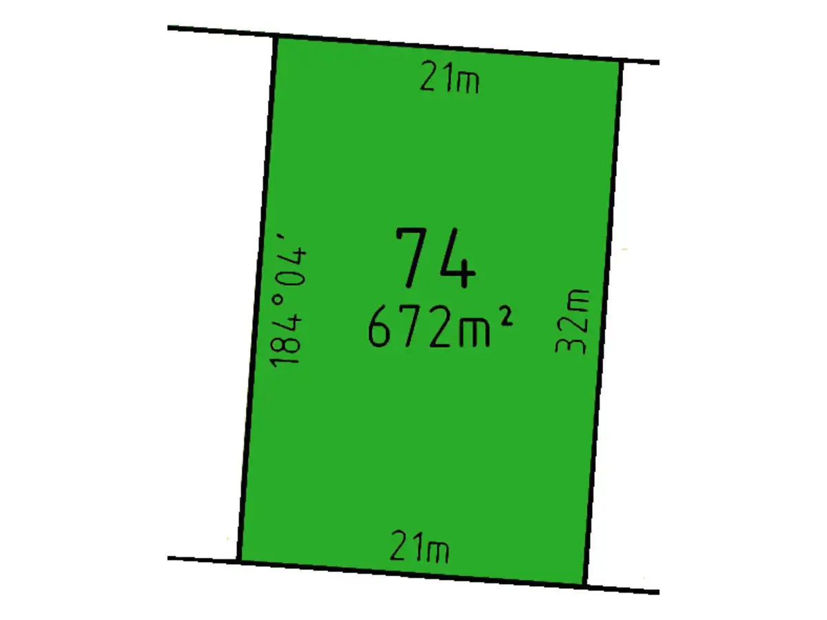 Main view of Homely land listing, LOT 74 Morgan Street, Sale VIC 3850