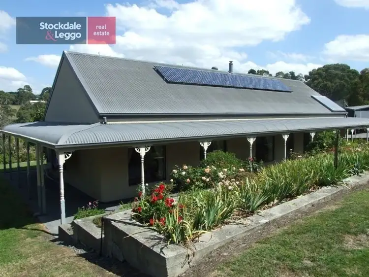 Main view of Homely rural property listing, 2 Outlook Way, Hernes Oak VIC 3825