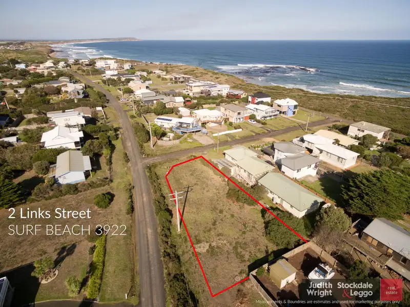 Main view of Homely land listing, 2 Links Street, Surf Beach VIC 3922