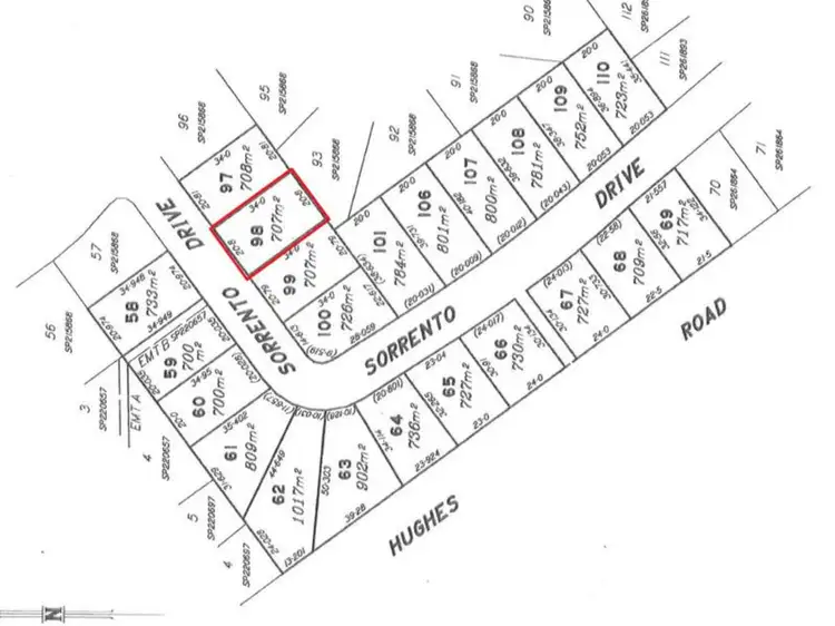 Third view of Homely land listing, Lot 98 Sorrento Drive, Bargara QLD 4670