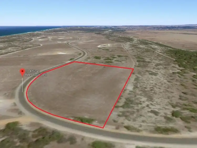 Third view of Homely land listing, 10 African Reef Boulevard, Greenough WA 6532