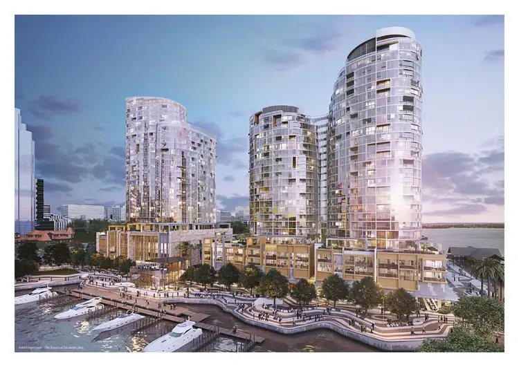 Main view of Homely apartment listing, 10/2403 The Towers Elizabeth Quay Barrack Street, Perth WA 6000