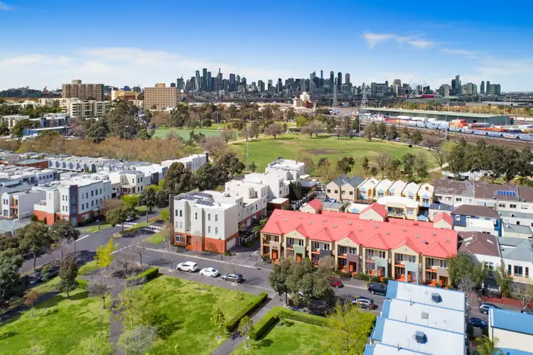 Second view of Homely townhouse listing, 13 Wakefield Street, Kensington VIC 3031