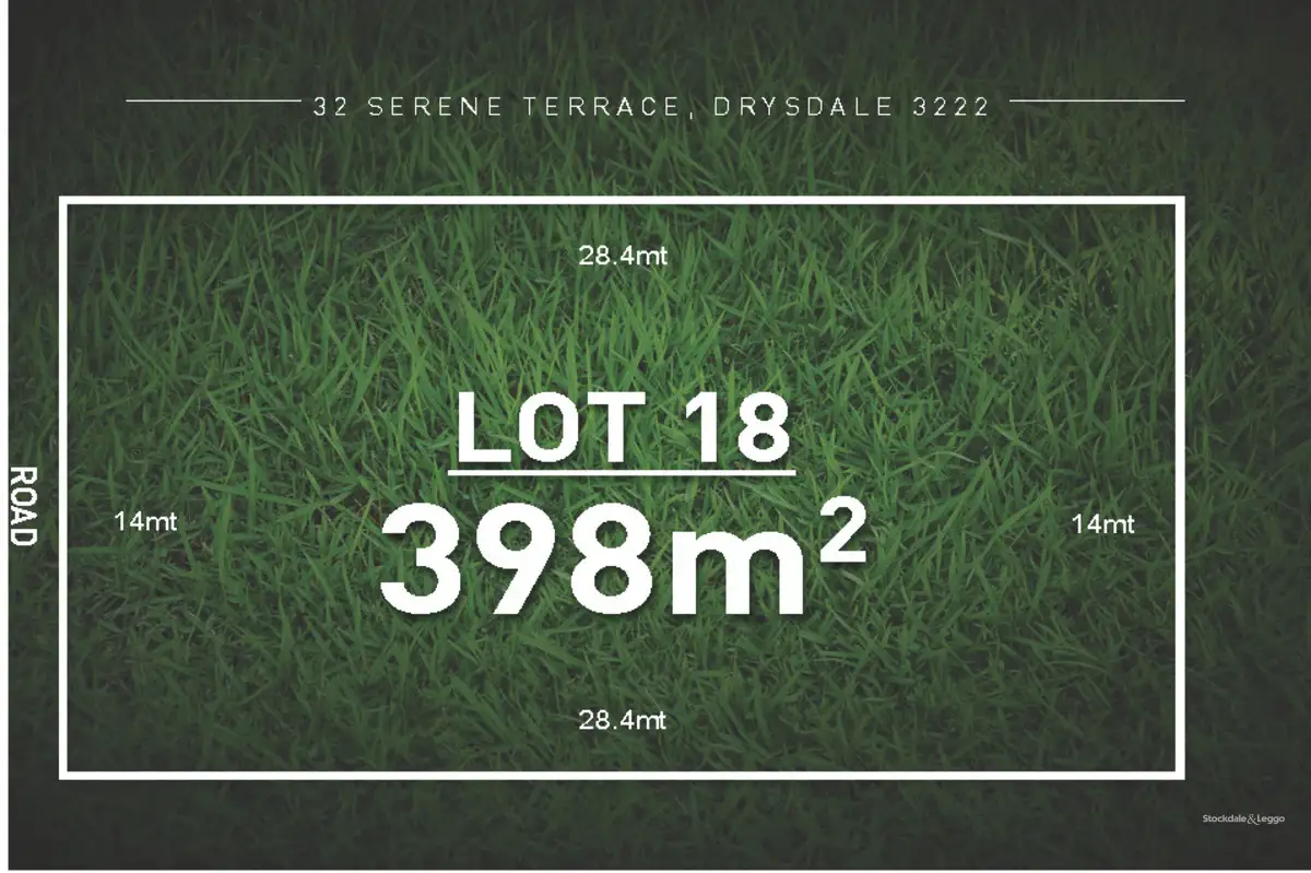 Main view of Homely land listing, LOT 18, 32 Ridley Street, Drysdale VIC 3222